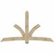 Ekena Millwork Davenport Rough Sawn Timber Gable Bracket, Douglas Fir, 96"W x 56"H x 6"D x 6"F, 14/12 Pitch GBW096X56X0606DAV00RDF - alternate 1